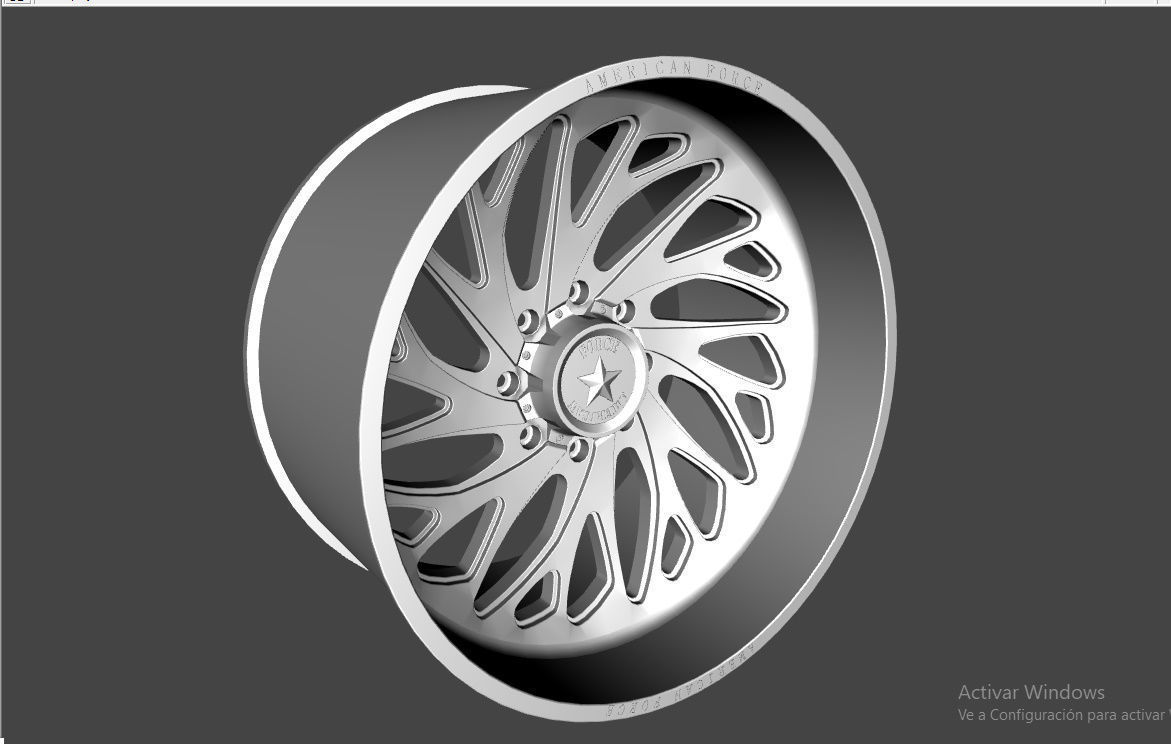 WHEEL BASED on  AMERICAN FORCE CKH49 JOLT CC 3D model_10
