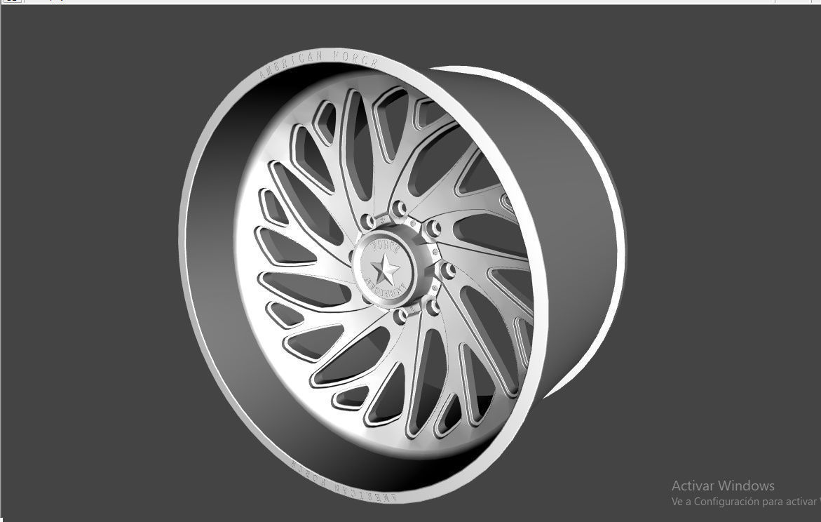 WHEEL BASED on  AMERICAN FORCE CKH49 JOLT CC 3D model_12