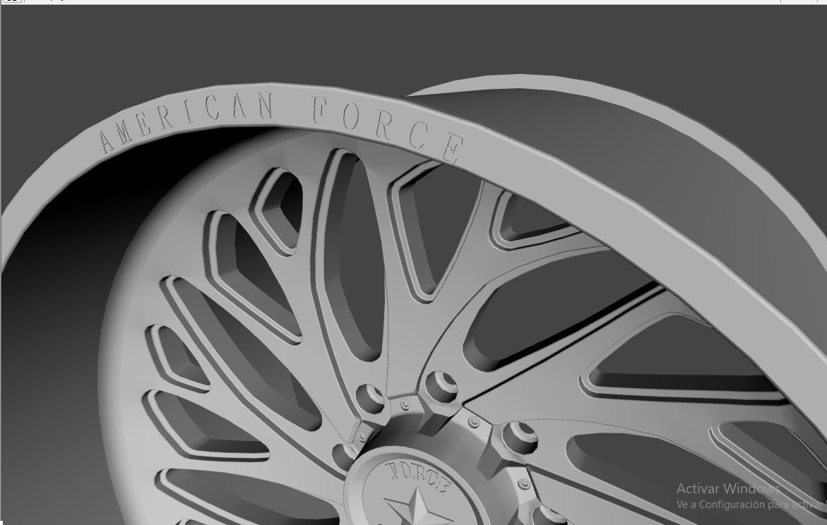 WHEEL BASED on  AMERICAN FORCE CKH49 JOLT CC 3D model_4