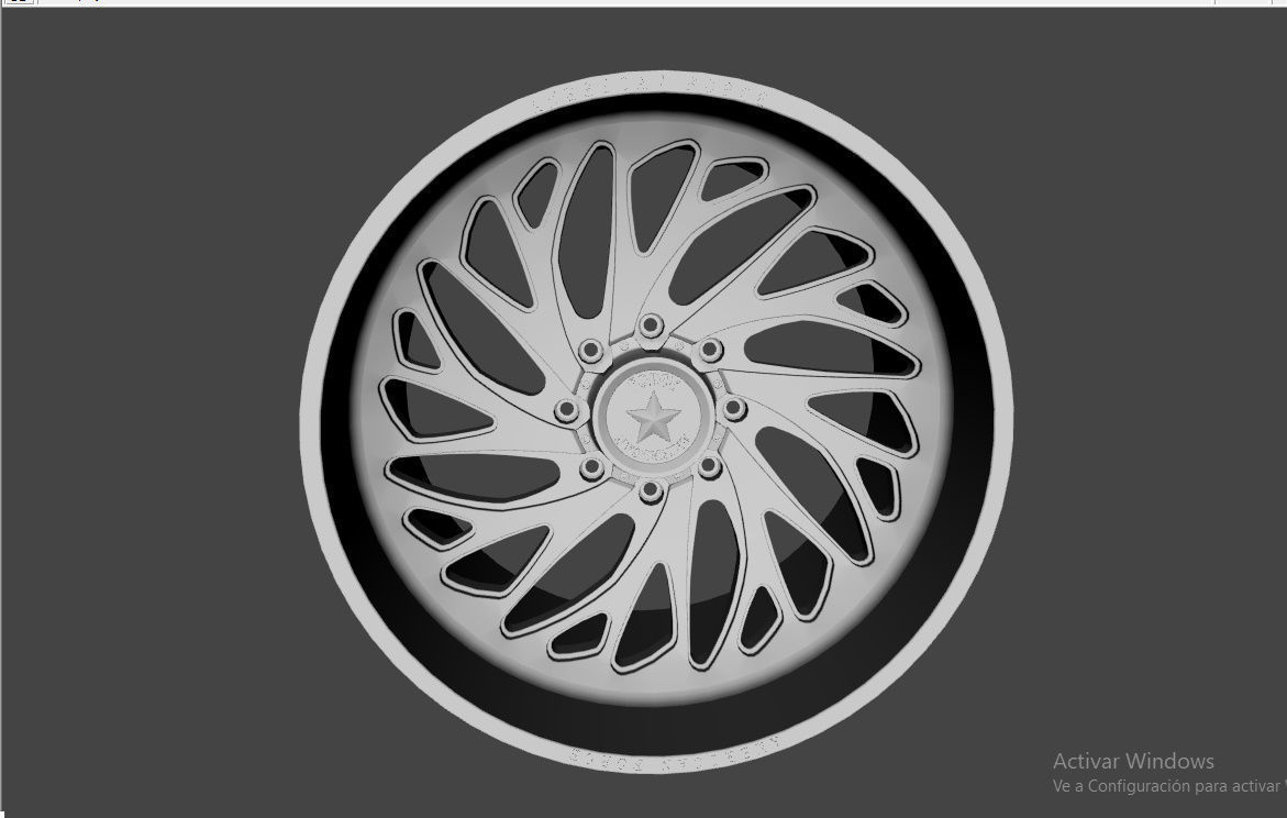 WHEEL BASED on  AMERICAN FORCE CKH49 JOLT CC 3D model_1