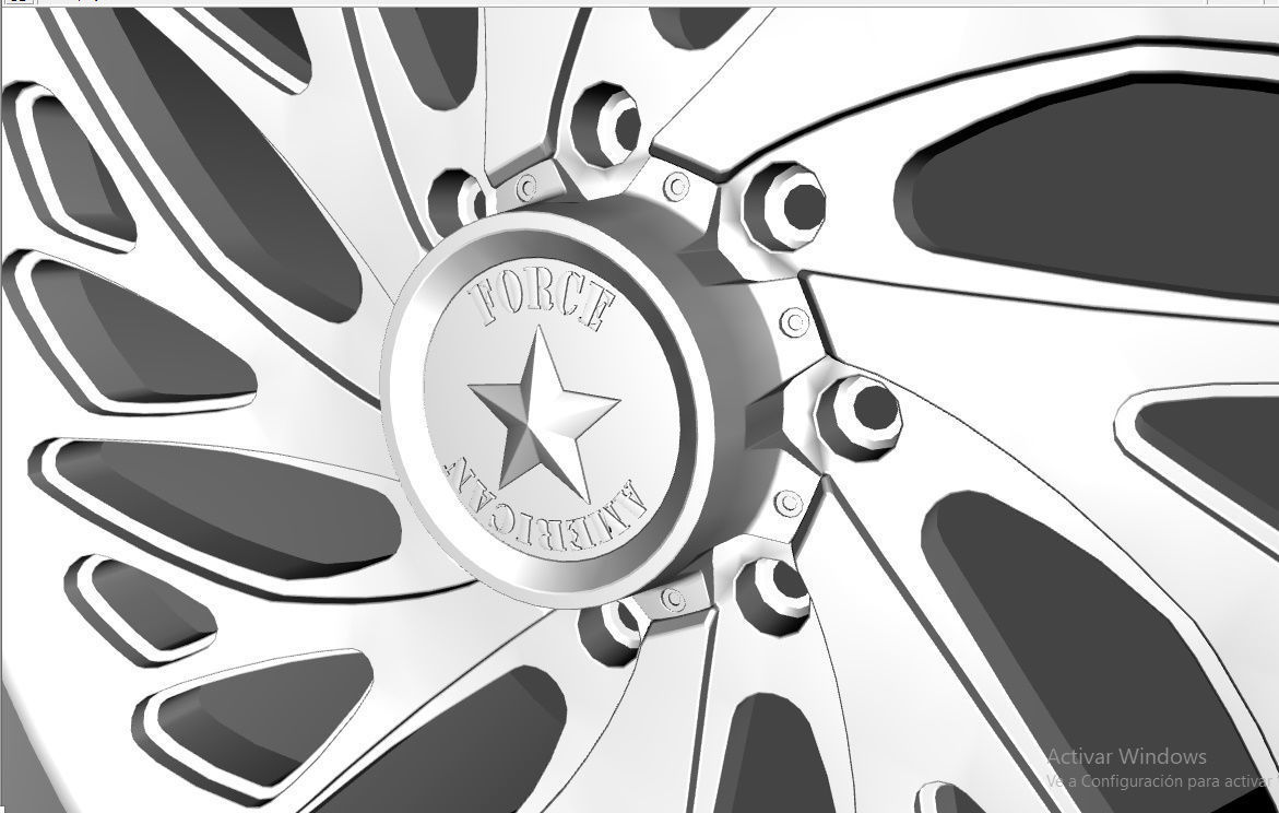 WHEEL BASED on  AMERICAN FORCE CKH49 JOLT CC 3D model_13