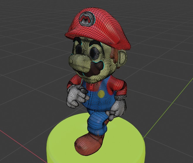 Super Mario 3D Print Model 3D print model_1