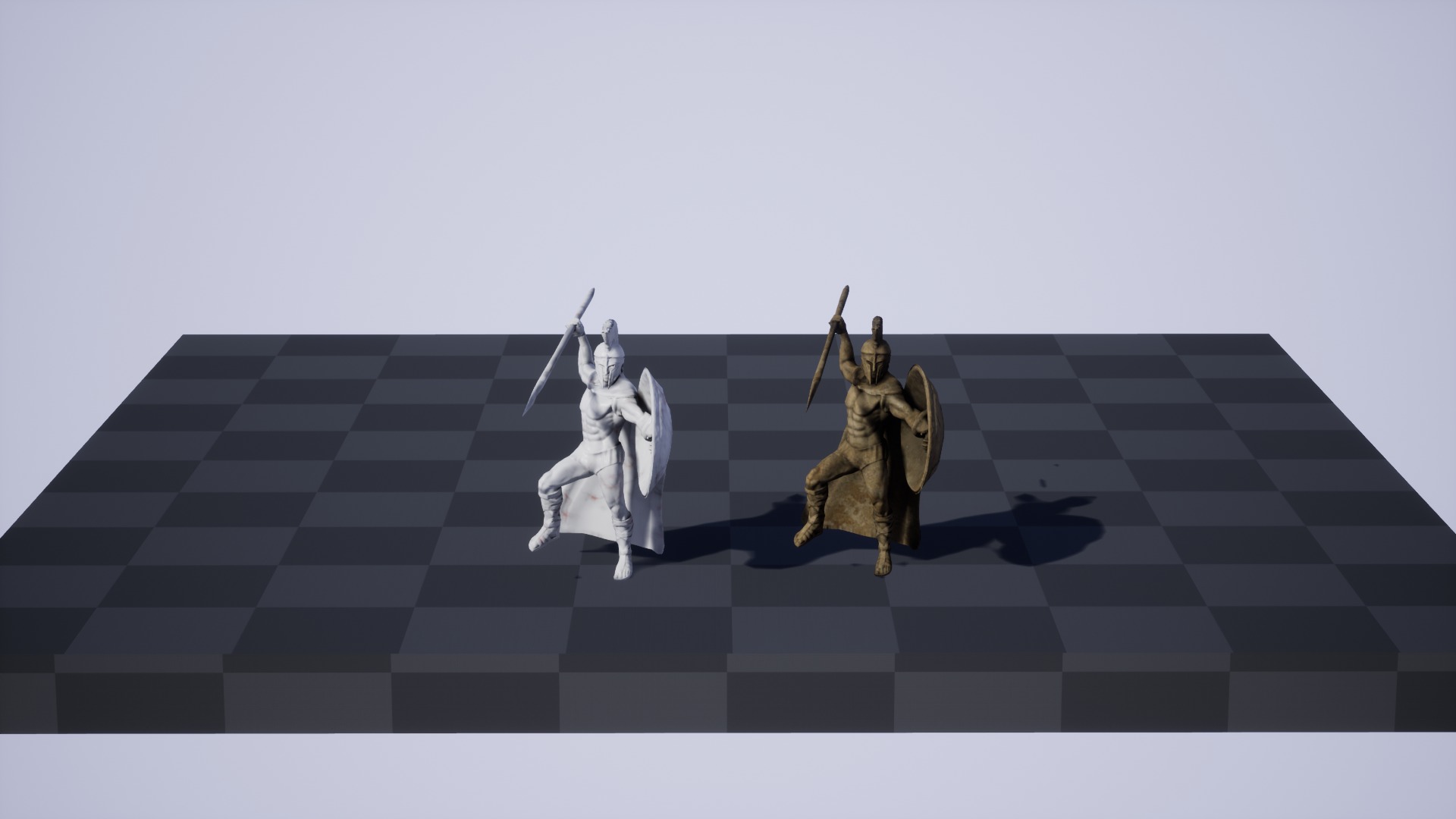 Spartan monument 1 Low-poly 3D model_19