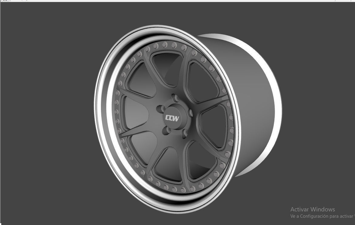 WHEEL BASED on CCW CZ08 3D model_10