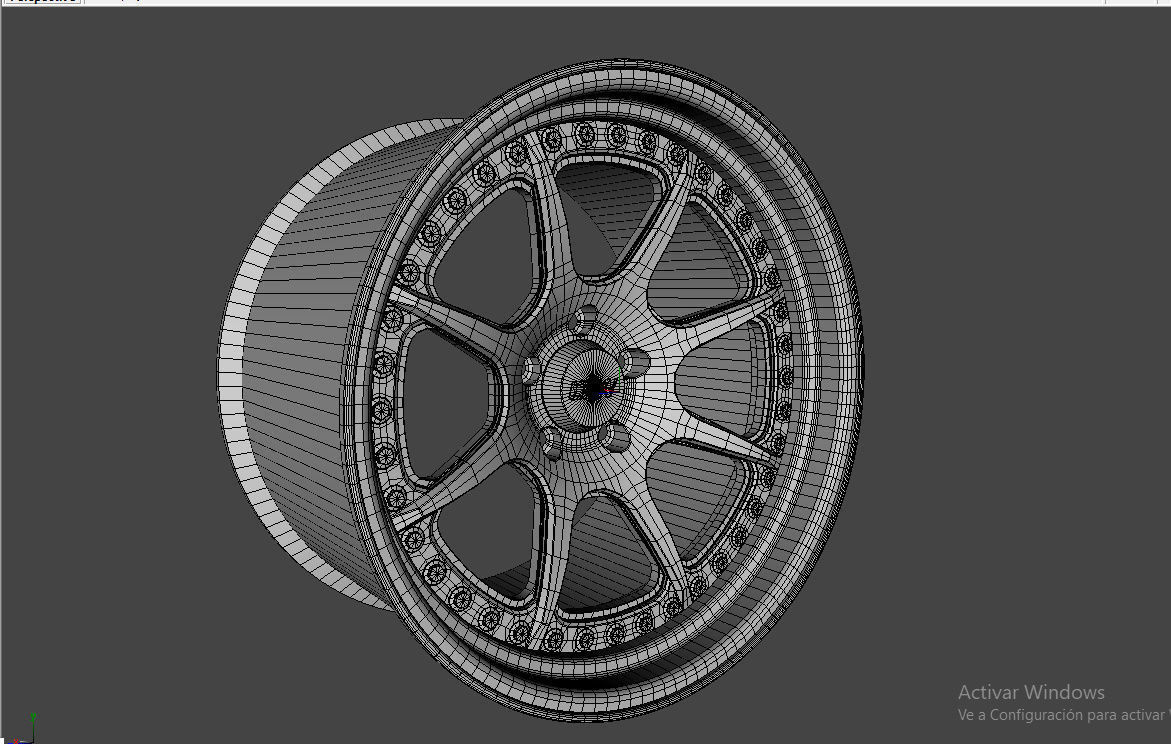 WHEEL BASED on CCW CZ08 3D model_4