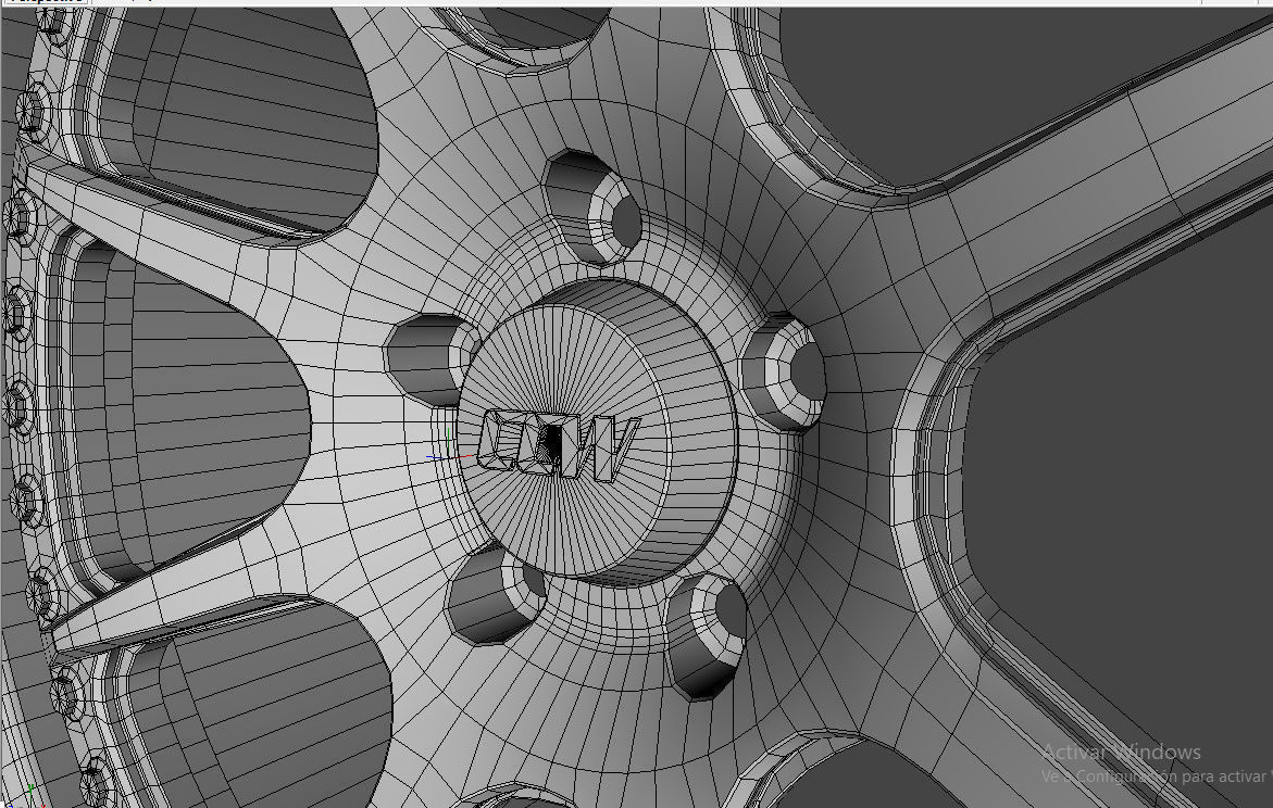 WHEEL BASED on CCW CZ08 3D model_7