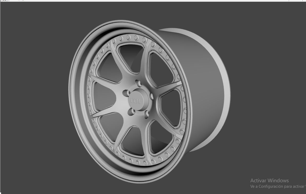 WHEEL BASED on CCW CZ08 3D model_2