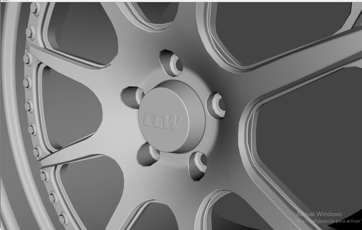 WHEEL BASED on CCW CZ08 3D model_3