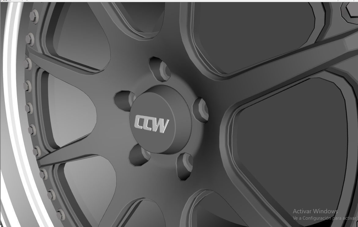 WHEEL BASED on CCW CZ08 3D model_11