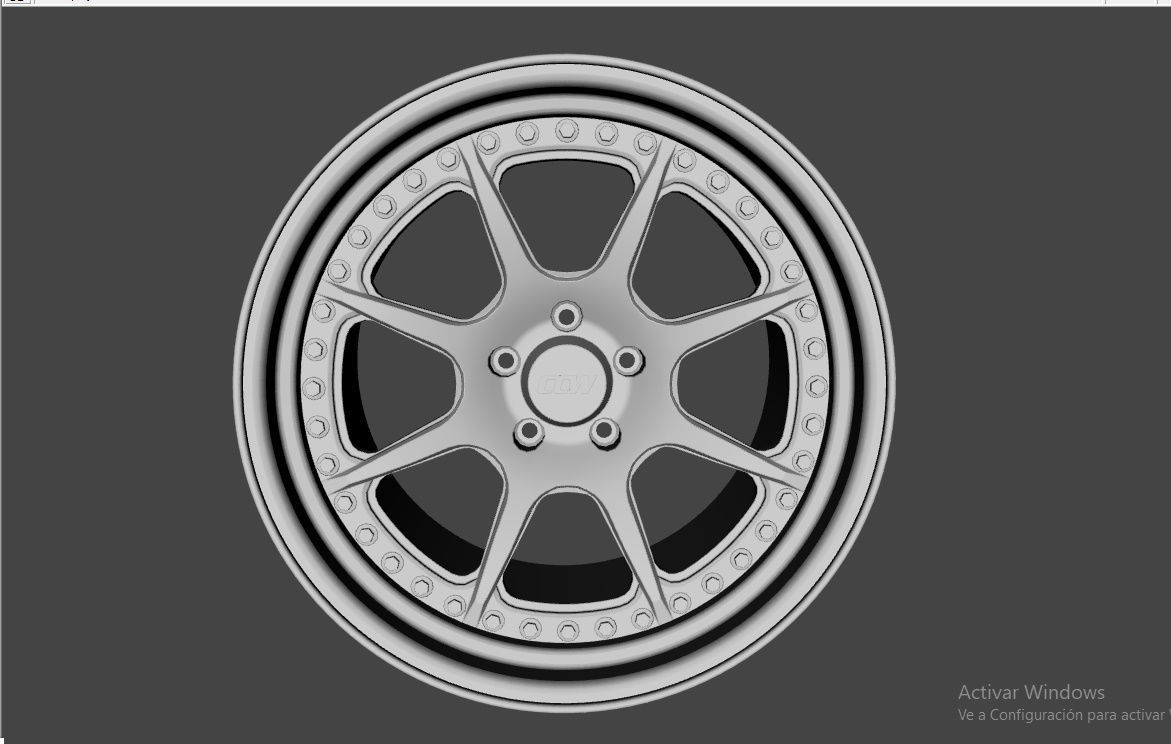 WHEEL BASED on CCW CZ08 3D model_1