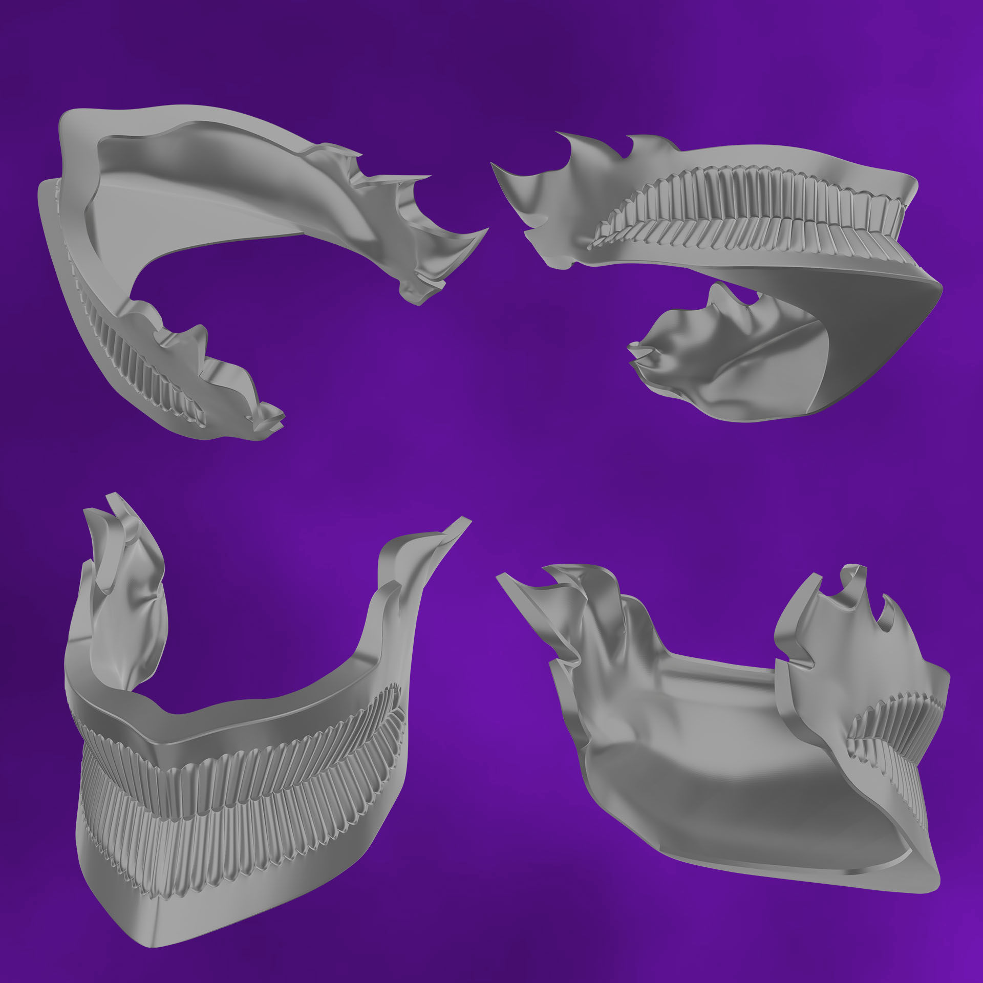OKARUN MASK - DANDADAN MASK FOR COSPLAY 3D model 3D printable | CGTrader