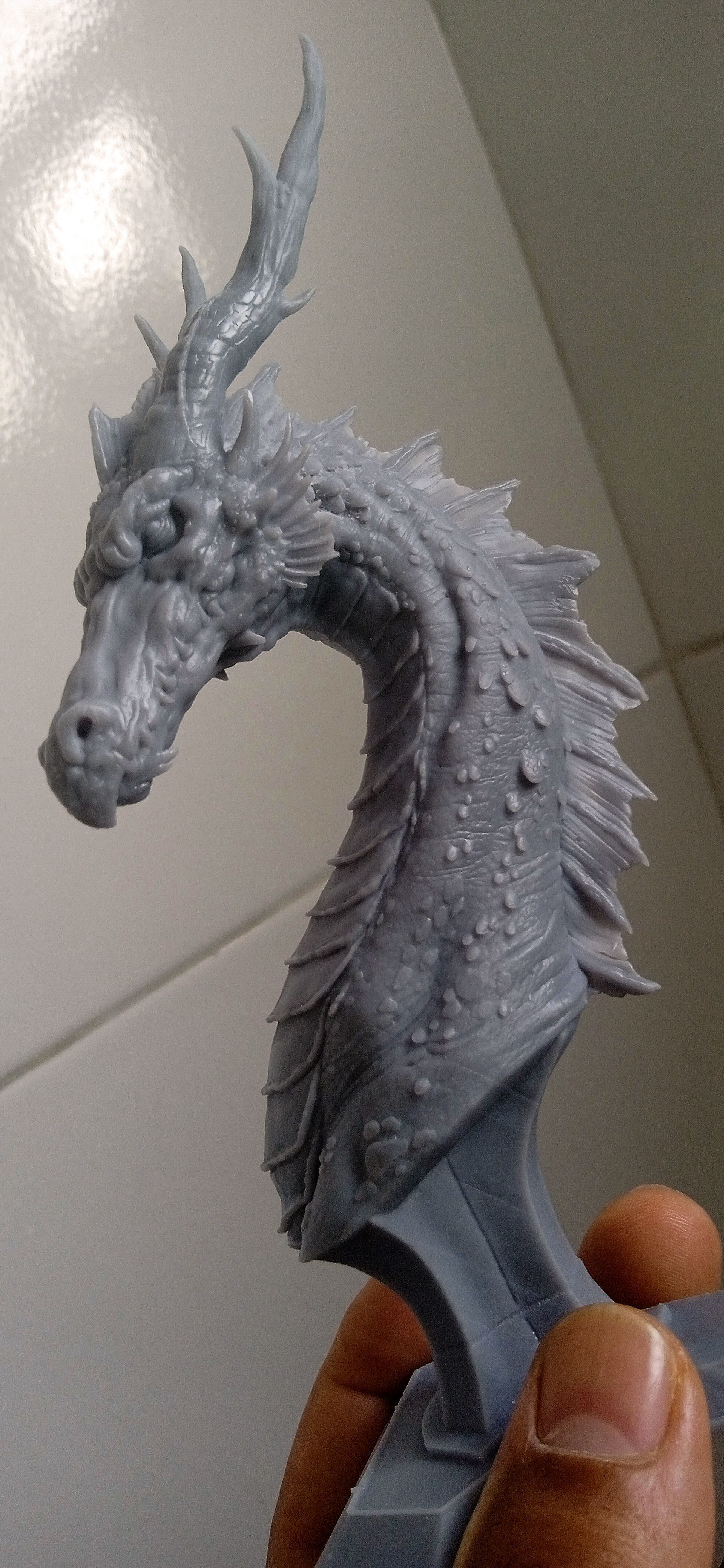 Dragon Blue 3D print model_3