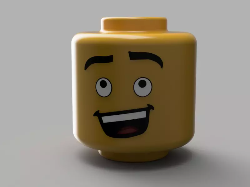 Character Head Storage Container 3D print model_0