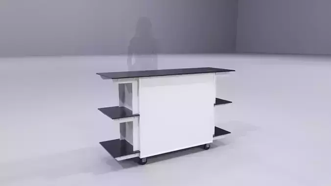 Pop Up Cart 5 3D model