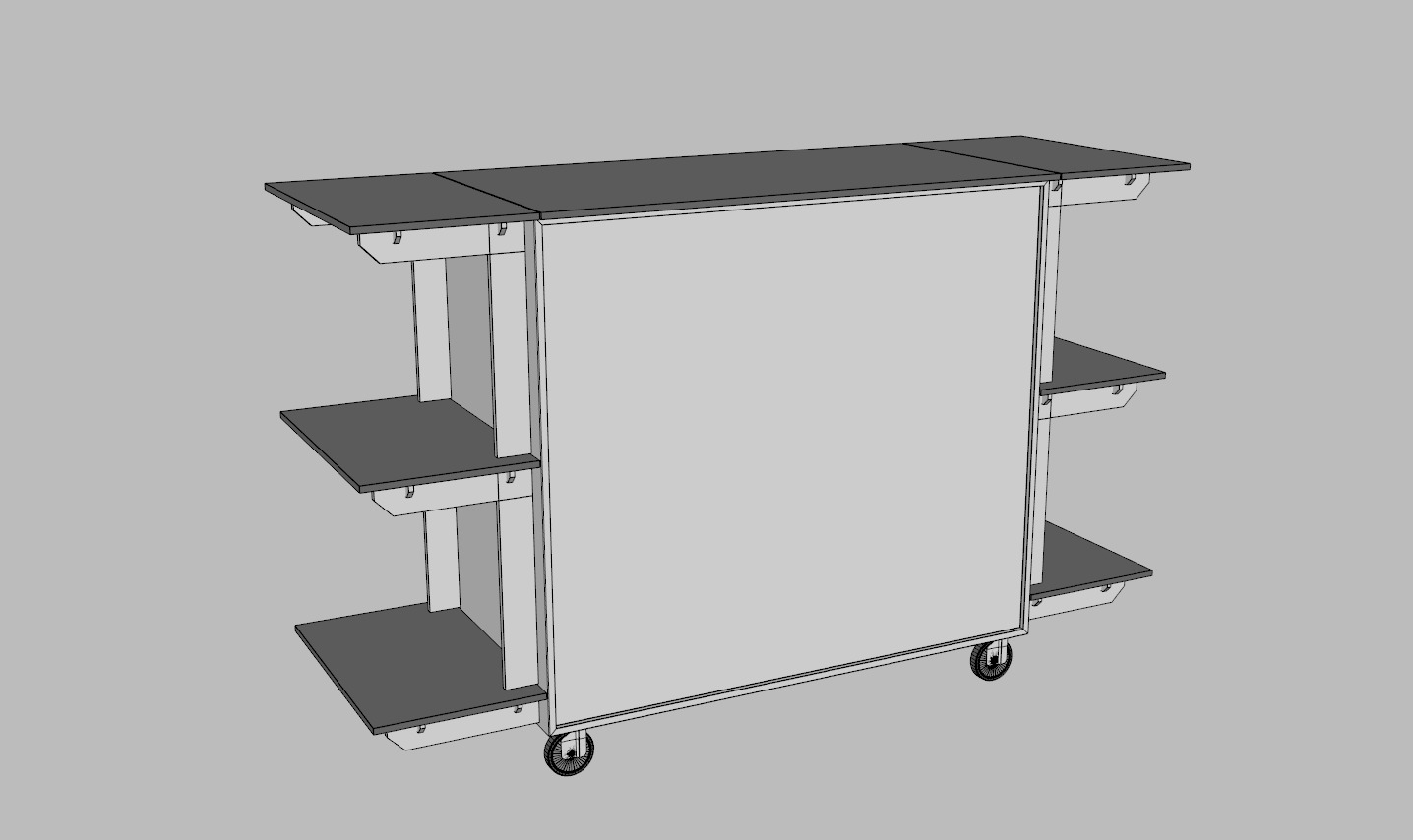 Pop Up Cart 5 3D model_7