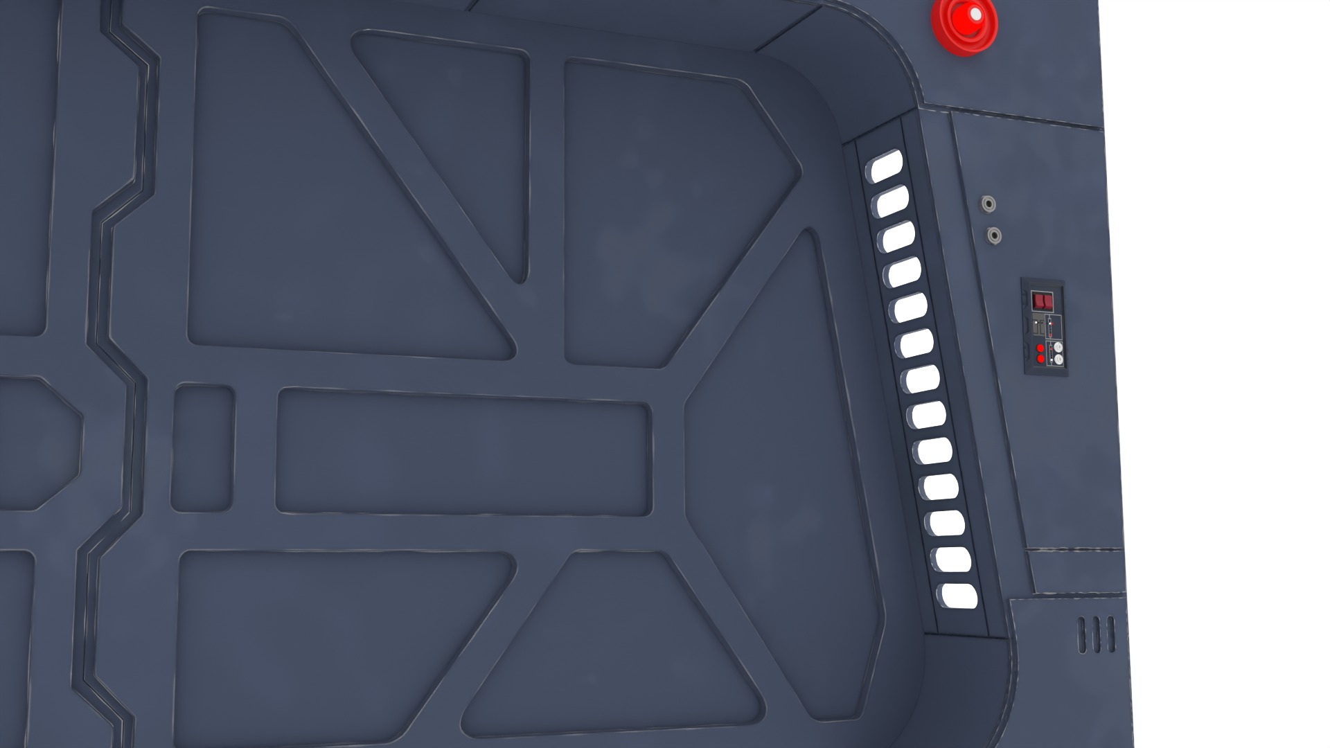 Scarif Blast Door Large 1-6 scale Hottoys 3D print model_4