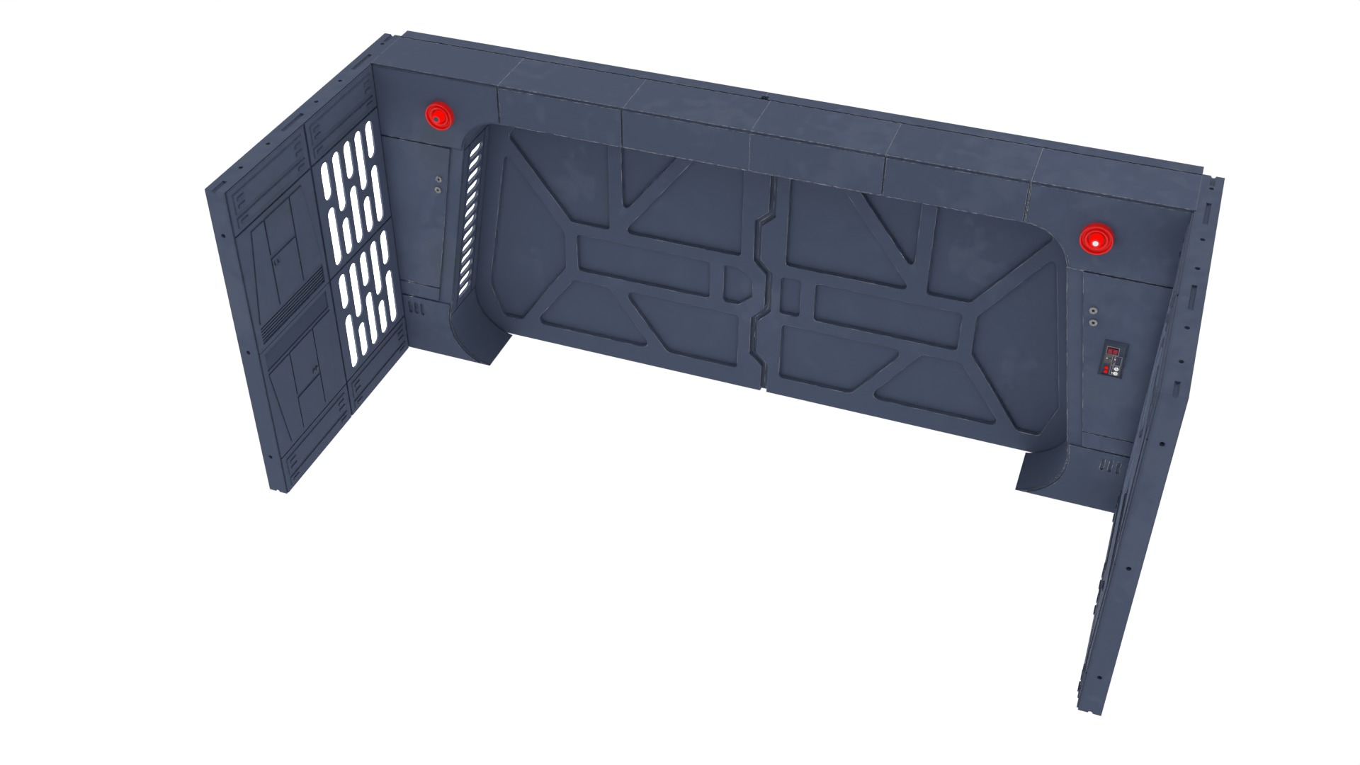Scarif Blast Door Large 1-6 scale Hottoys 3D print model_22