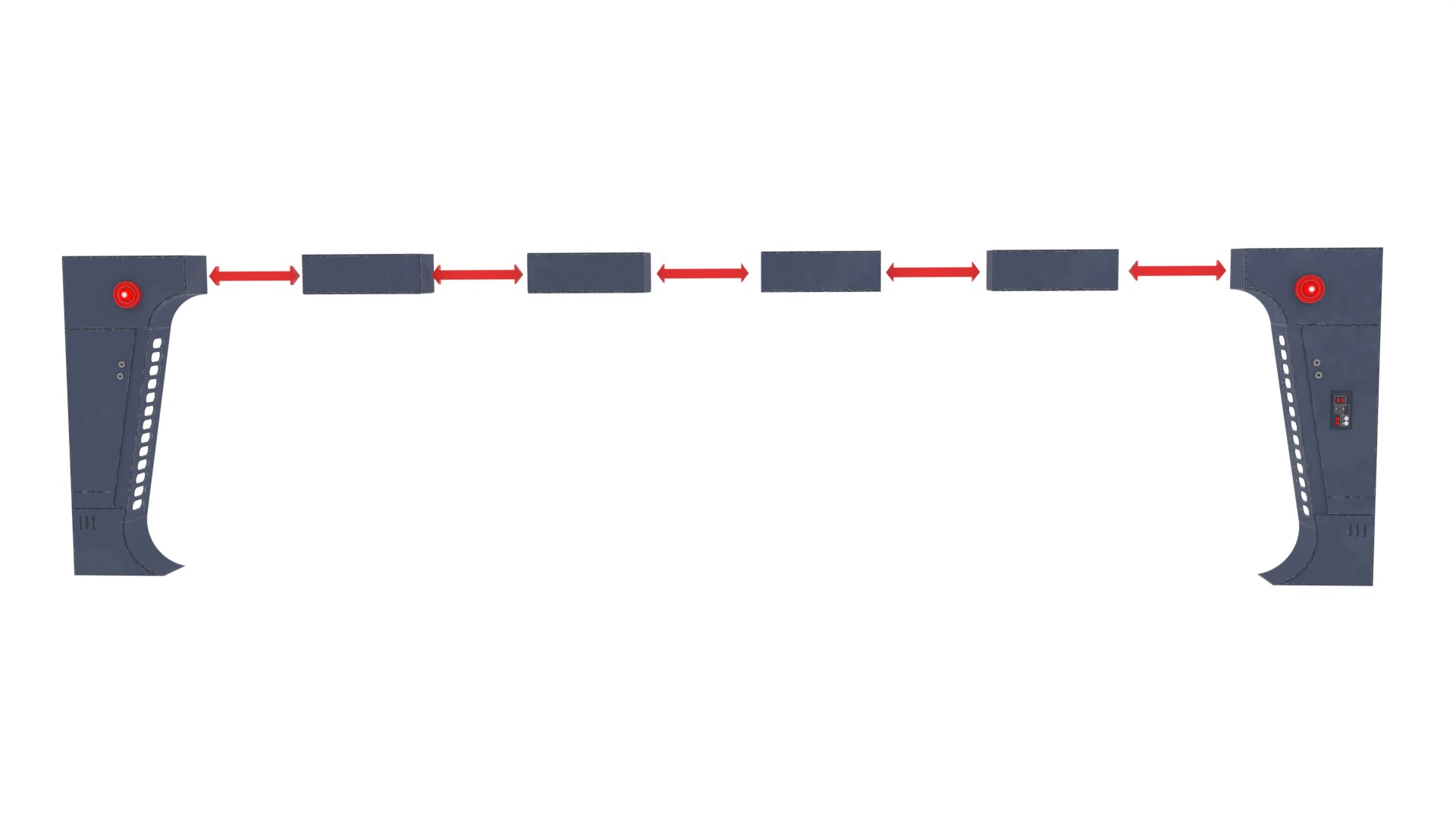 Scarif Blast Door Large 1-6 scale Hottoys 3D print model_15