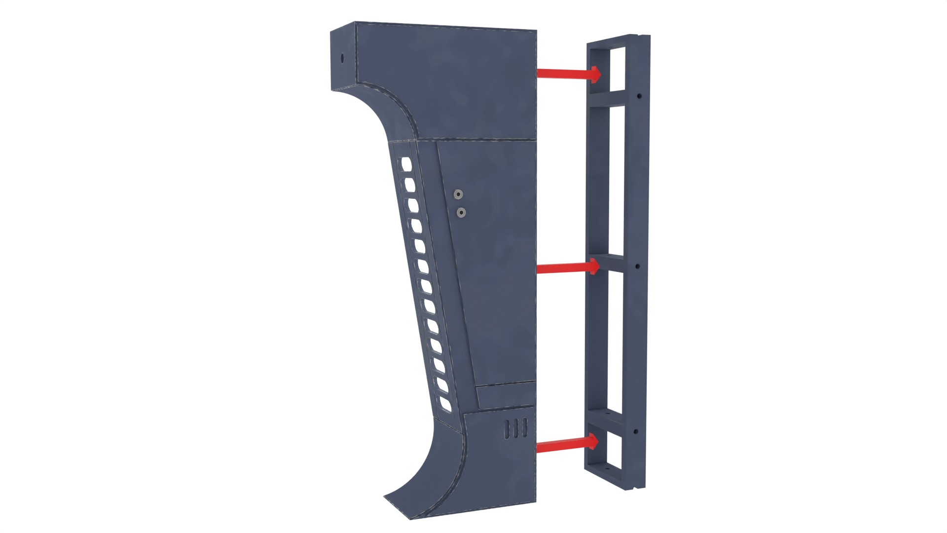 Scarif Blast Door Large 1-6 scale Hottoys 3D print model_14