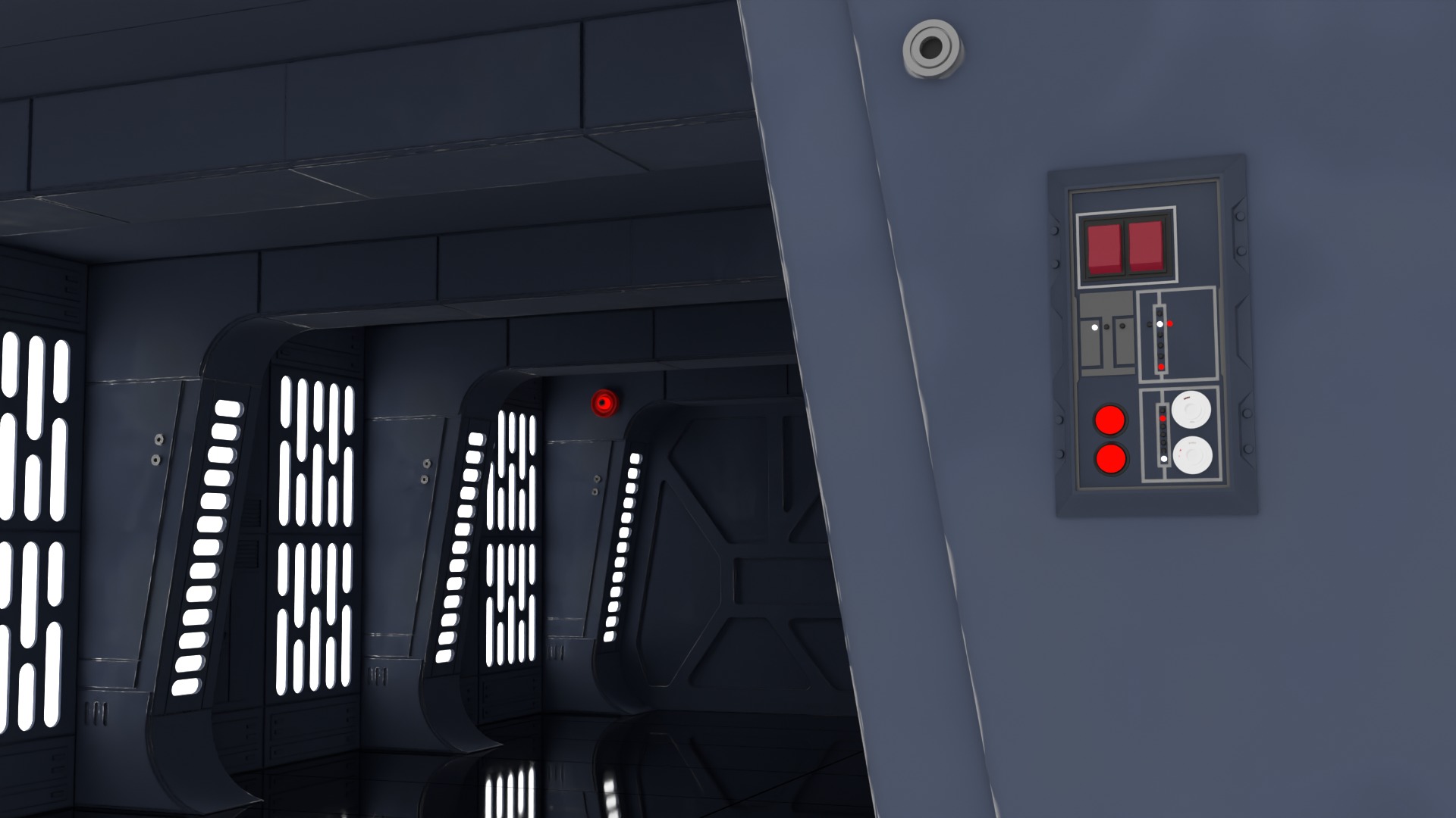 Scarif Blast Door Large 1-6 scale Hottoys 3D print model_10