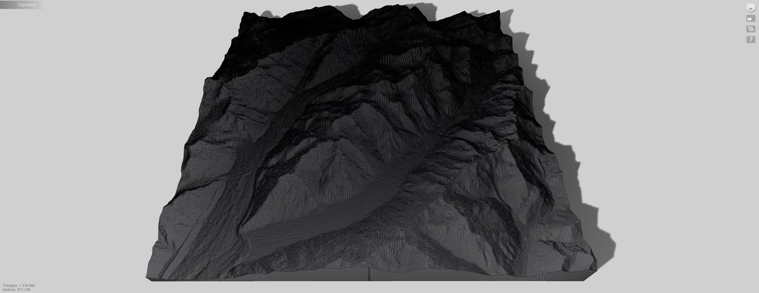  Malt Bran Range Mountain range in New Zealand 3D model_15