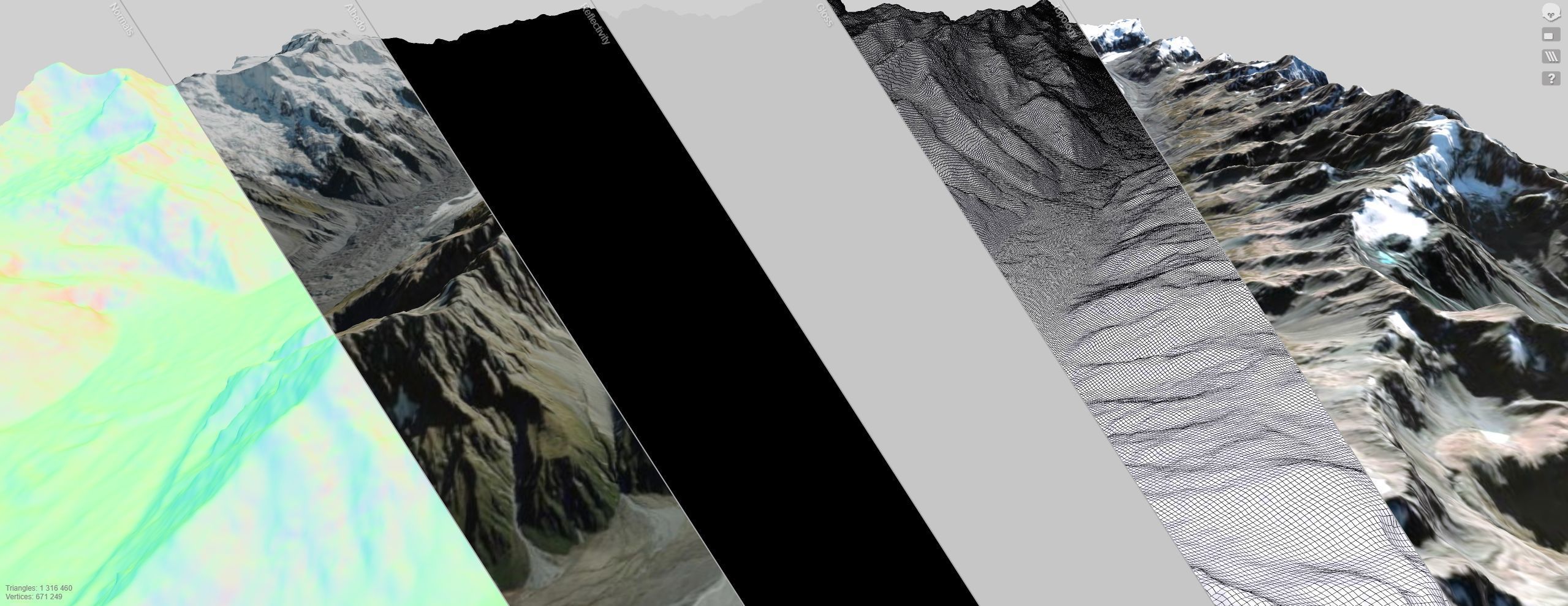  Malt Bran Range Mountain range in New Zealand 3D model_16