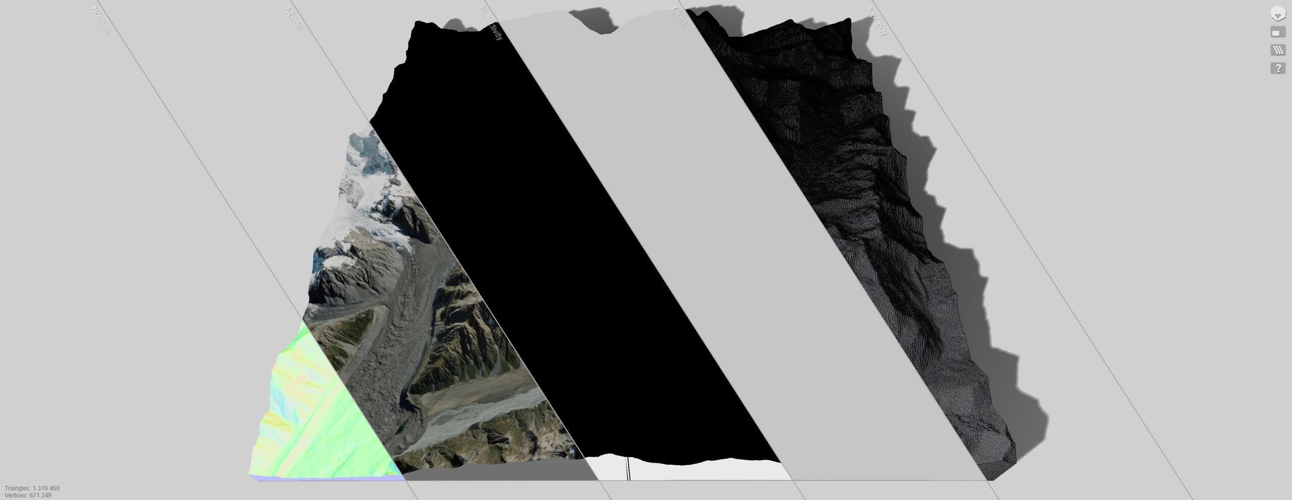  Malt Bran Range Mountain range in New Zealand 3D model_14