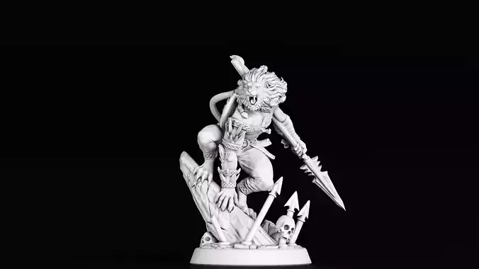 cat folk 3D print model