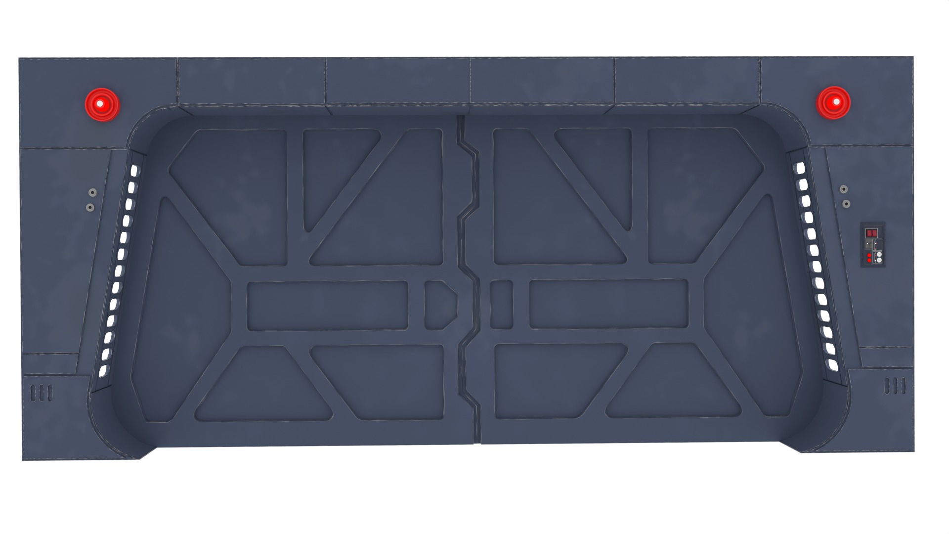 Scarif Blast Door Large 1-18 scale Kenner Hasbro 3D print model_2