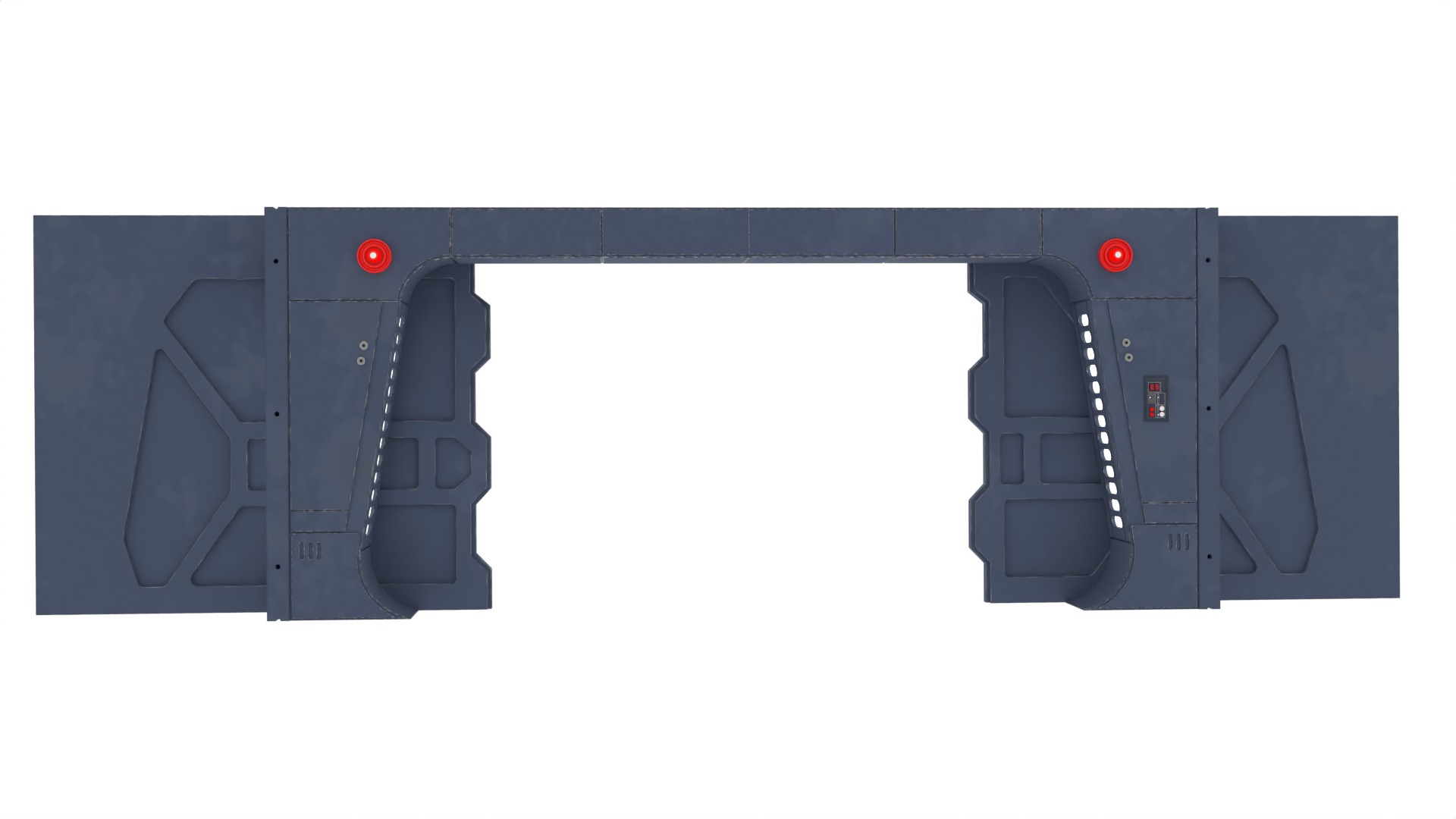 Scarif Blast Door Large 1-18 scale Kenner Hasbro 3D print model_3