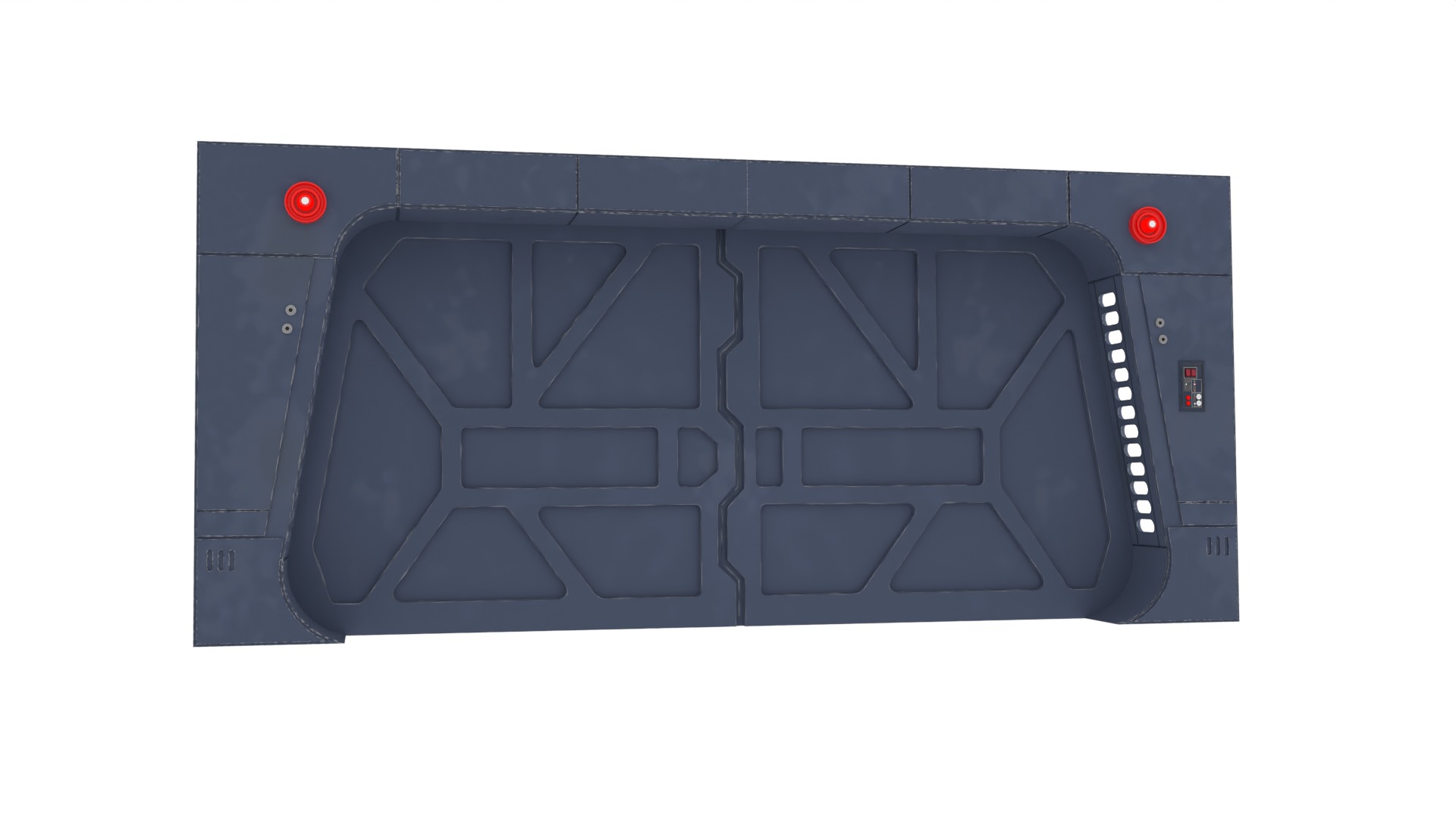 Scarif Blast Door Large 1-18 scale Kenner Hasbro 3D print model_1