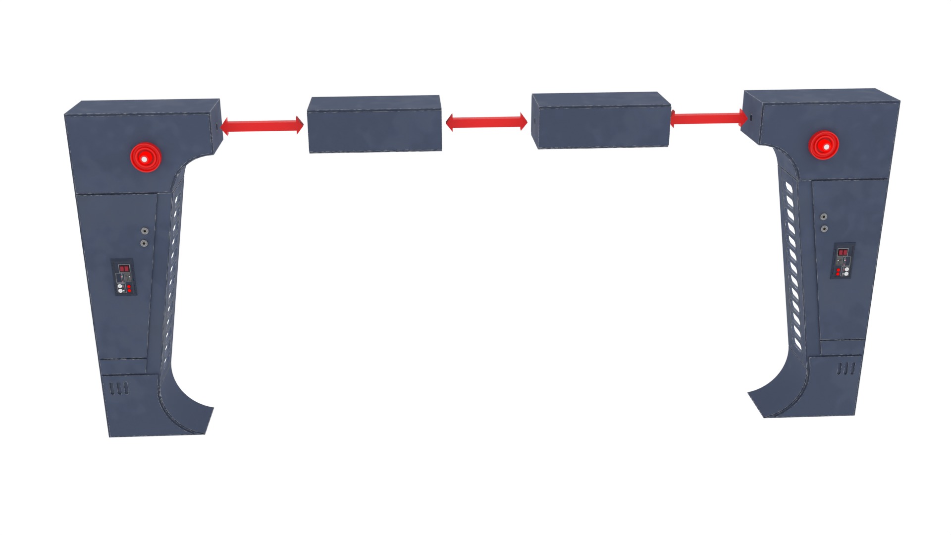 Scarif Blast Door Large 1-18 scale Kenner Hasbro 3D print model_15