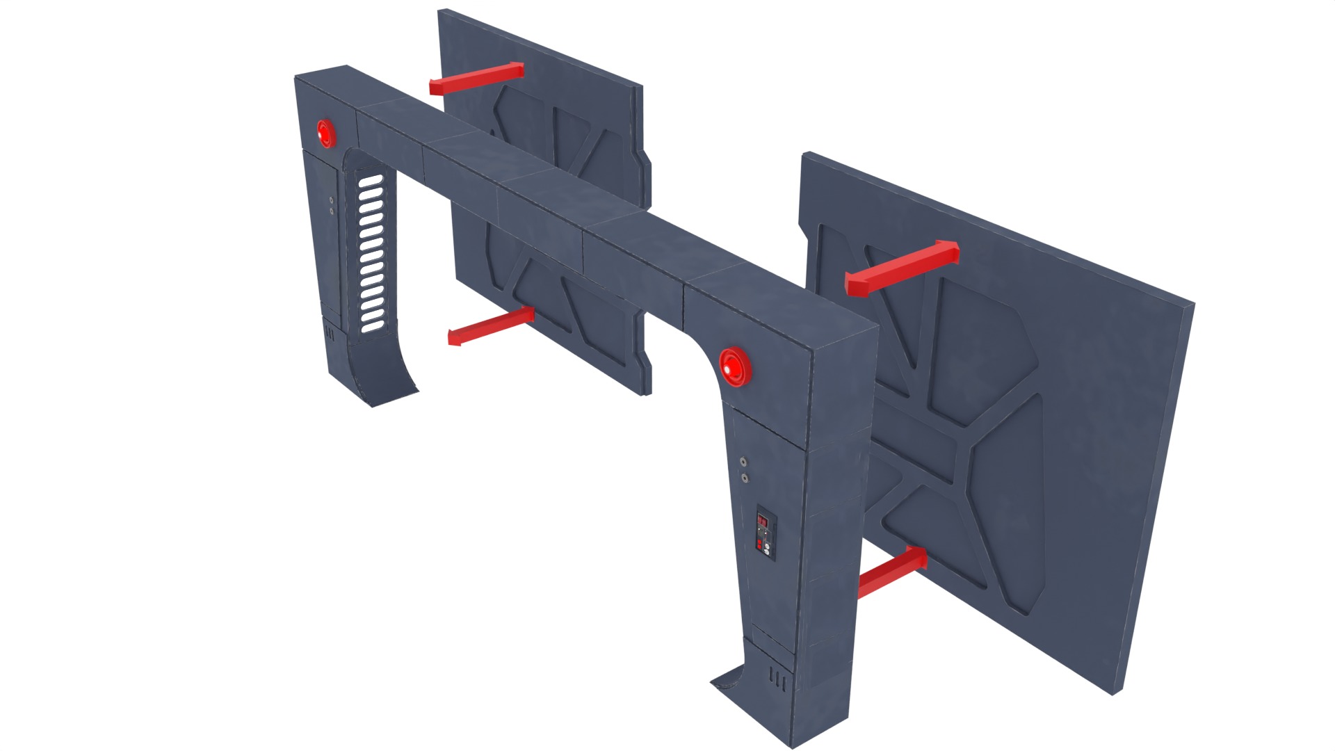 Scarif Blast Door Large 1-18 scale Kenner Hasbro 3D print model_17