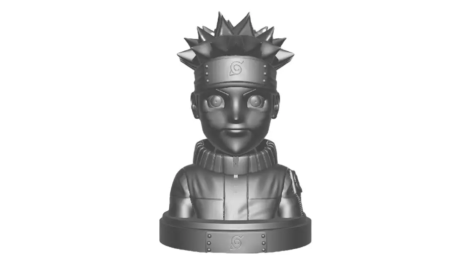 Naruto Bust Buste 3D print model
