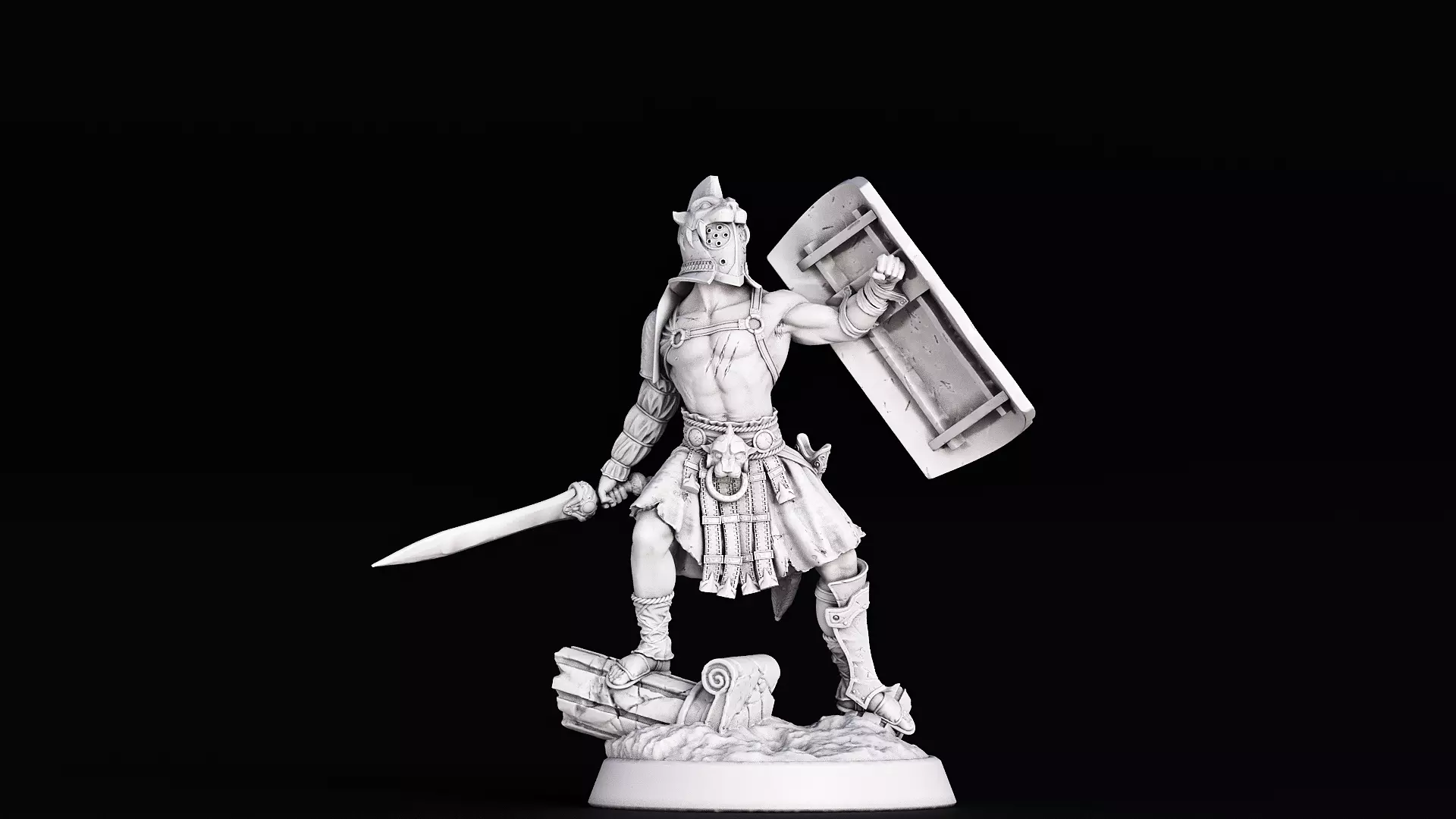 Leo Of Colossus 3D print model_0