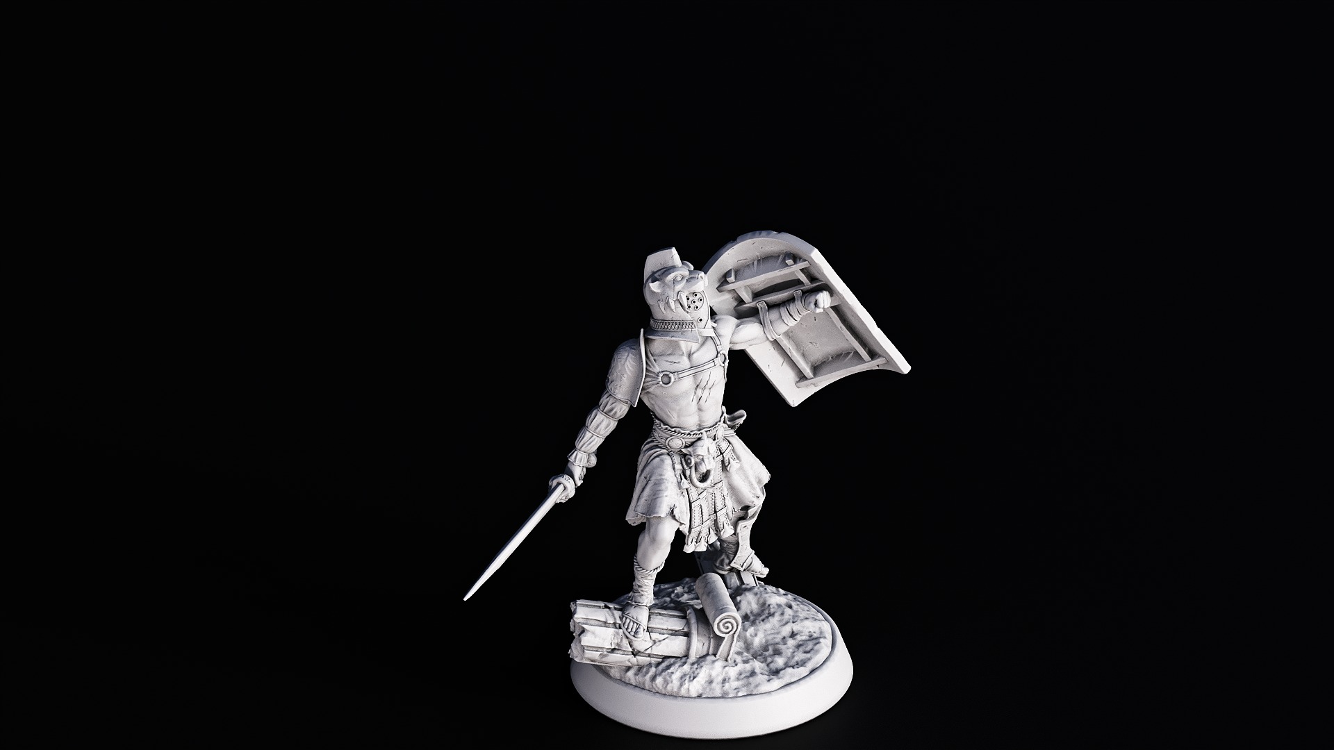Leo Of Colossus 3D print model_1