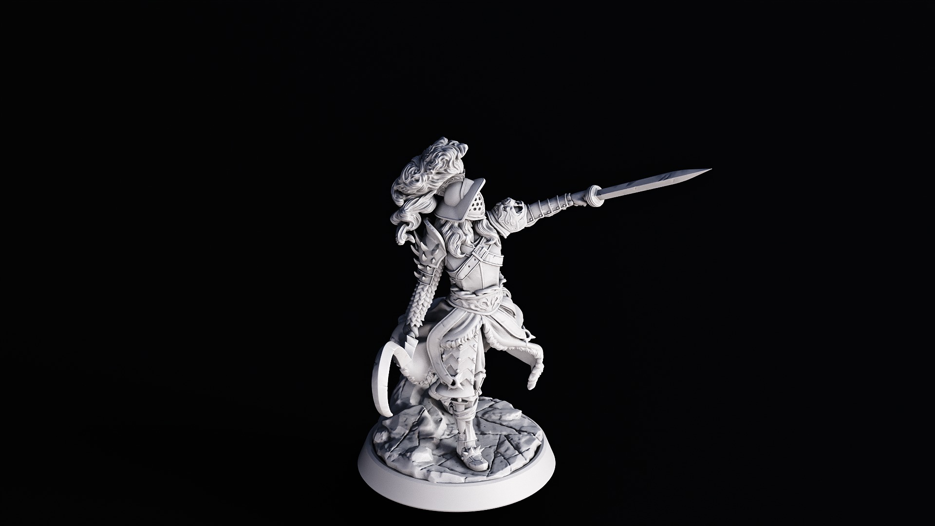 My sterious Champion 3D print model_1