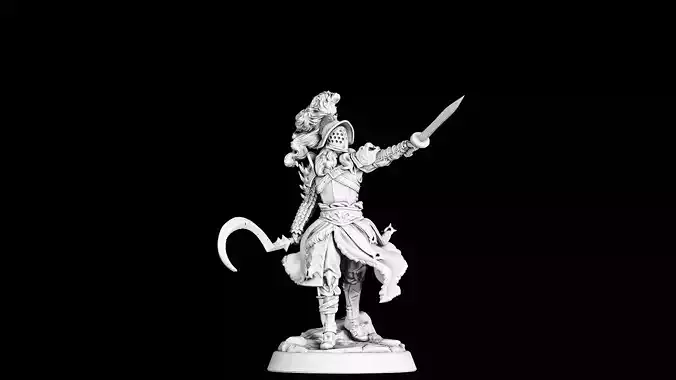 My sterious Champion 3D print model