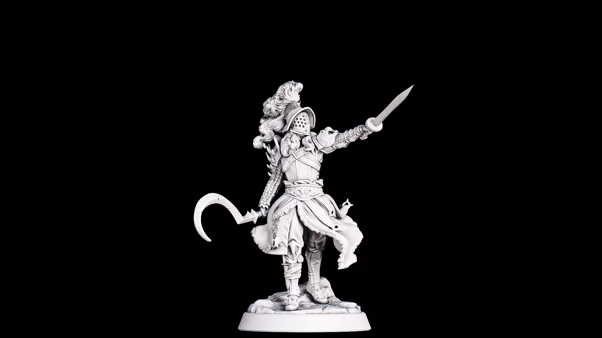 My sterious Champion 3D print model_0