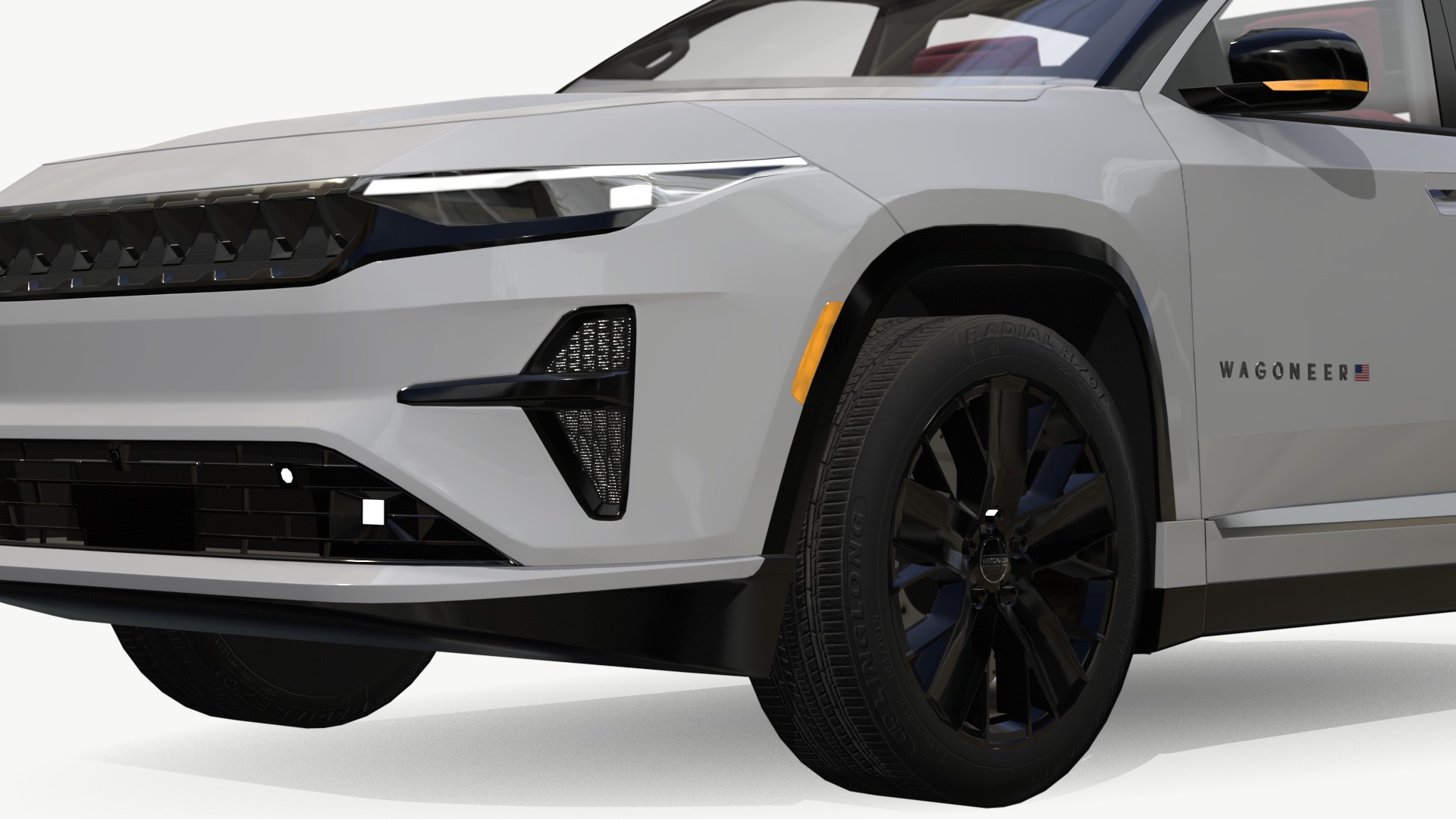 Jeep Wagoneer S Low-poly 3D model_7