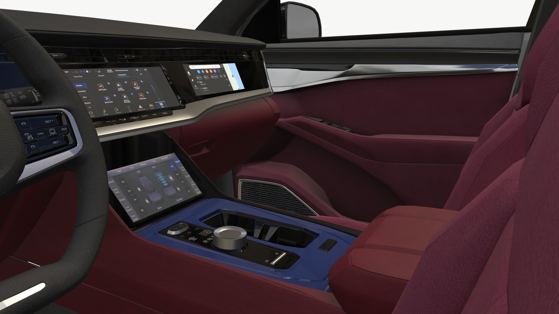 Jeep Wagoneer S Low-poly 3D model_15