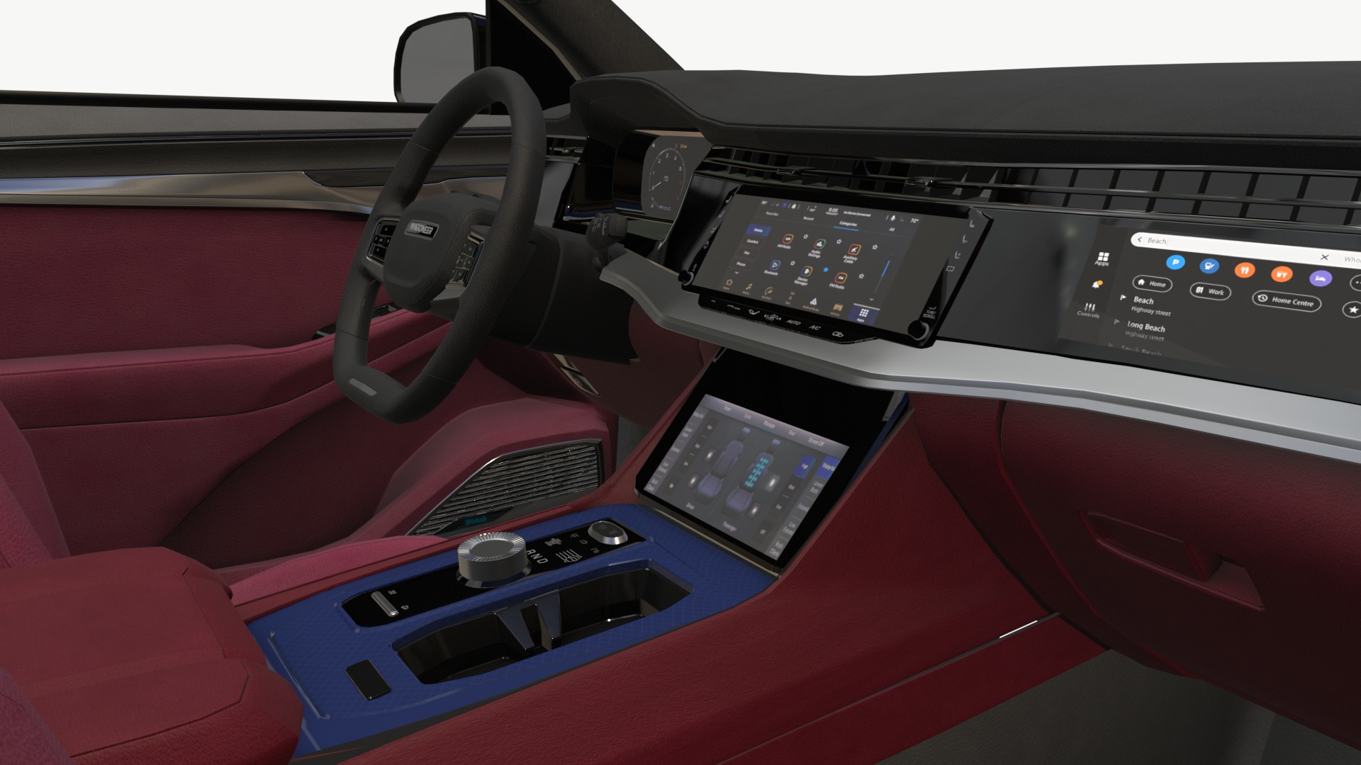 Jeep Wagoneer S Low-poly 3D model_16