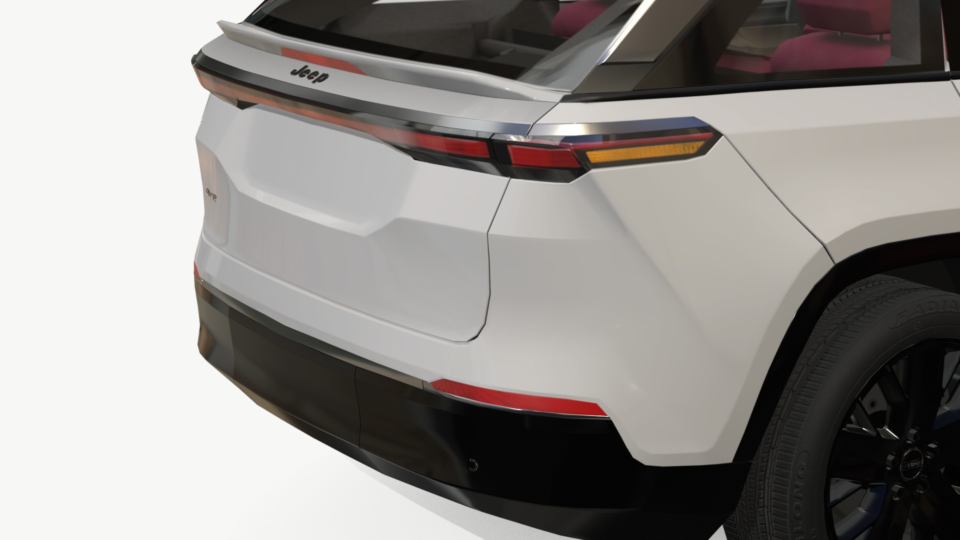 Jeep Wagoneer S Low-poly 3D model_8