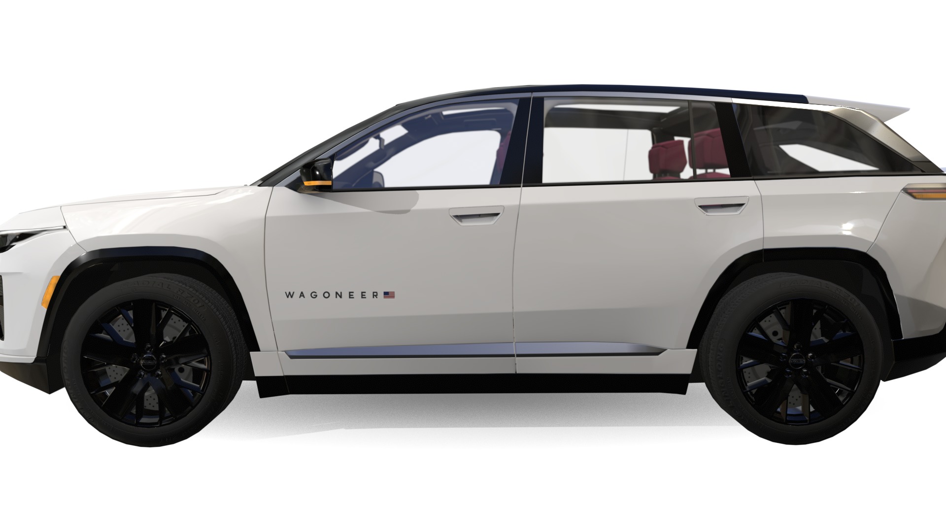 Jeep Wagoneer S Low-poly 3D model_11