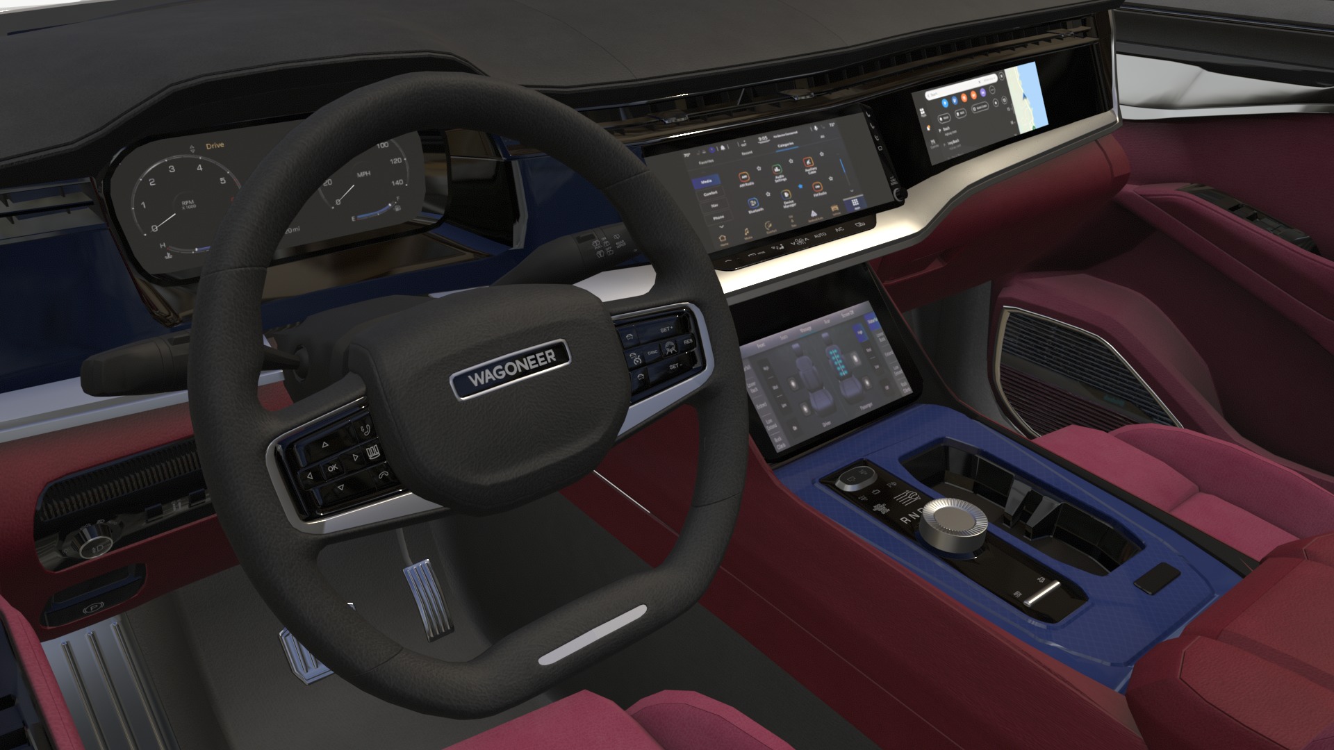 Jeep Wagoneer S Low-poly 3D model_14