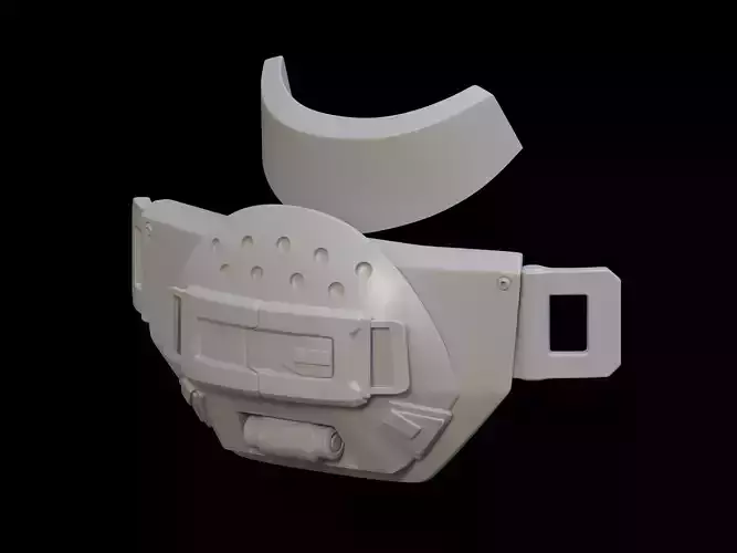 Rhino Tactical chest attachment 3d print file