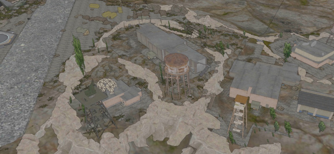 pubg spawn Island map 3D model_3