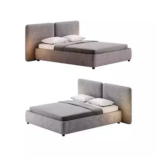 Tadao bed with compartment