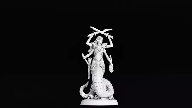 Lesser Marilith 3D print model