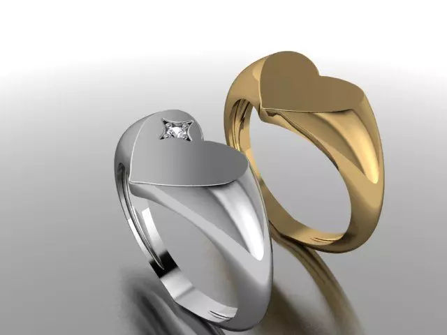 Anel liso 3D print model_0